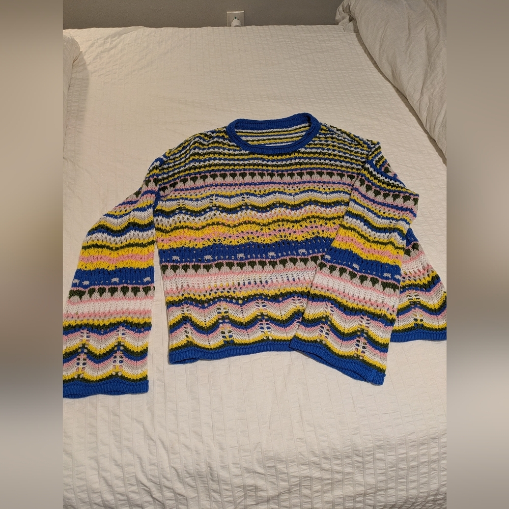 Multicolor Striped Women's Sweater